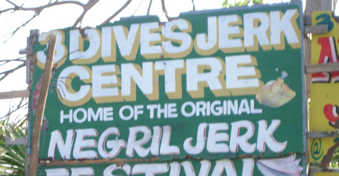 3 Dives Jerk Centre - Negril Jamaica
