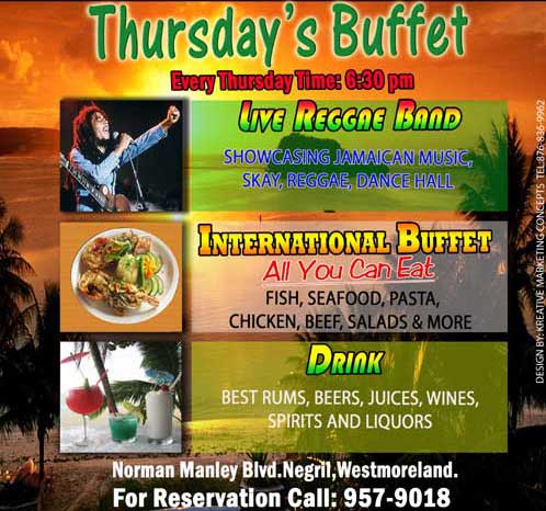 Shereta's Restaurant - Negril Jamaica